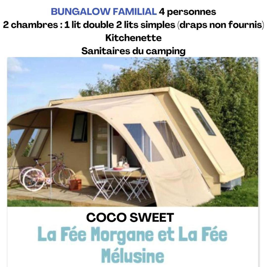 Camping Le Val Aux Fees - Broceliande Concoret Esterno foto