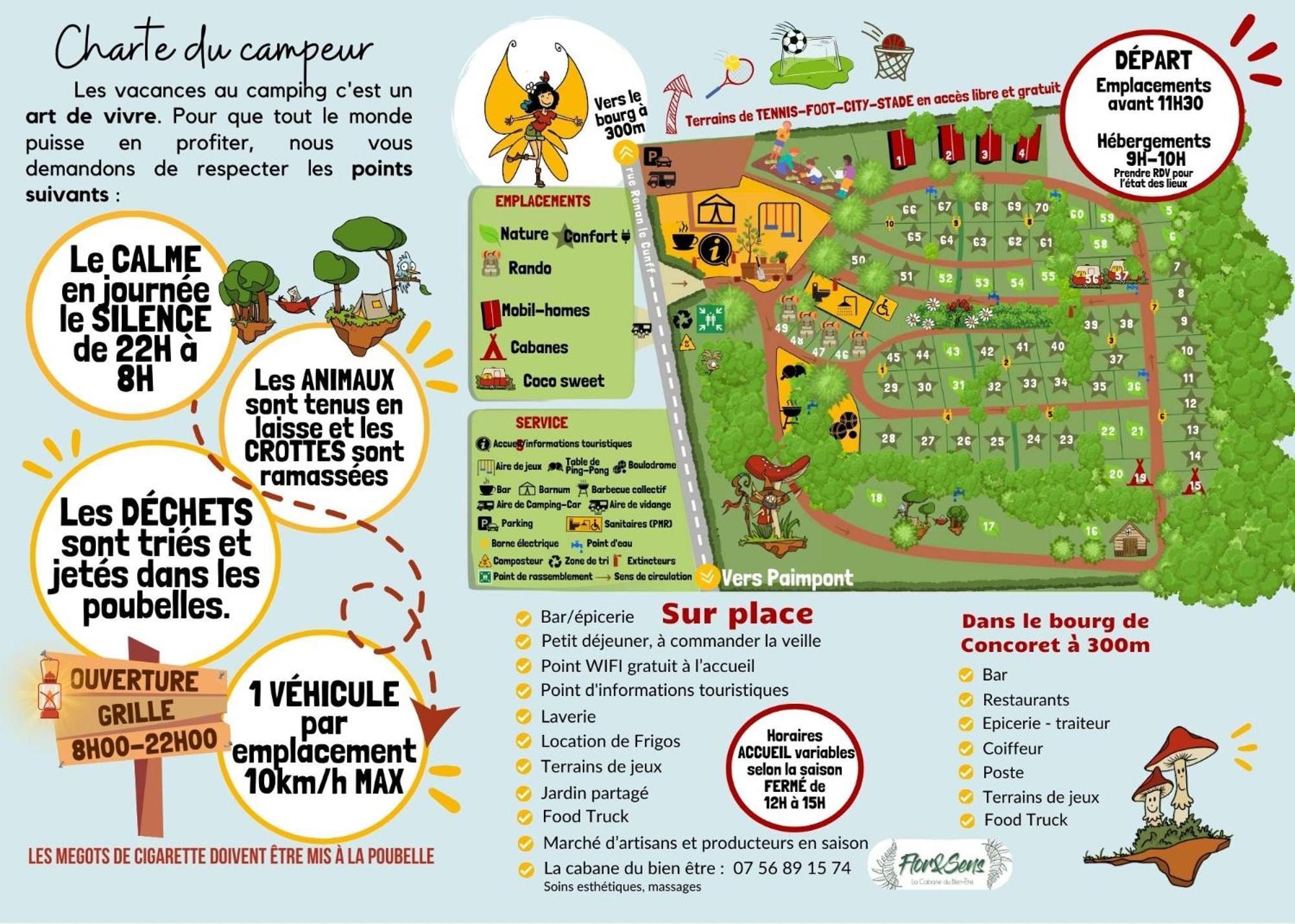 Camping Le Val Aux Fees - Broceliande Concoret Esterno foto