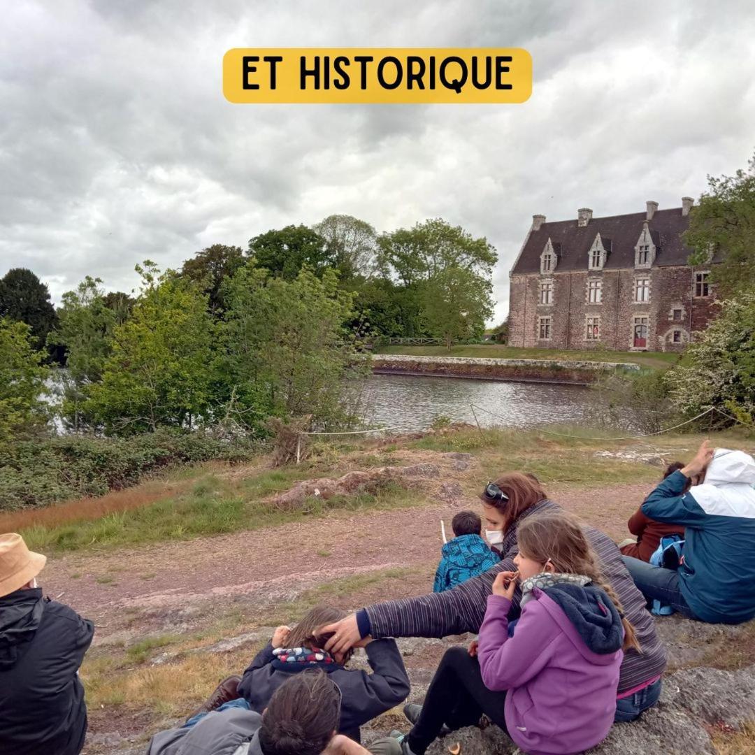 Camping Le Val Aux Fees - Broceliande Concoret Esterno foto