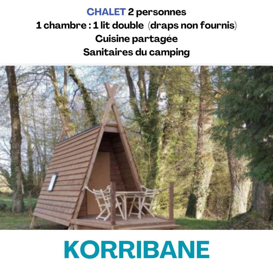 Camping Le Val Aux Fees - Broceliande Concoret Esterno foto
