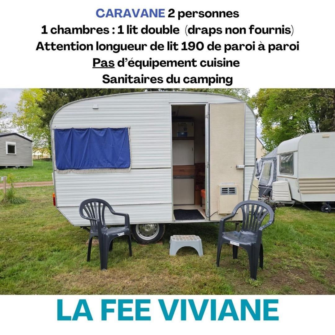 Camping Le Val Aux Fees - Broceliande Concoret Esterno foto