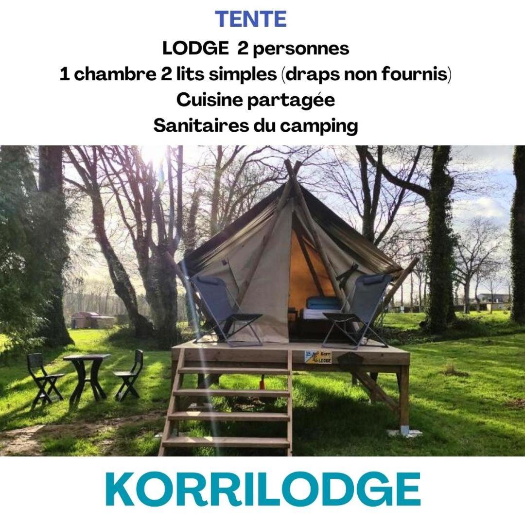Camping Le Val Aux Fees - Broceliande Concoret Esterno foto